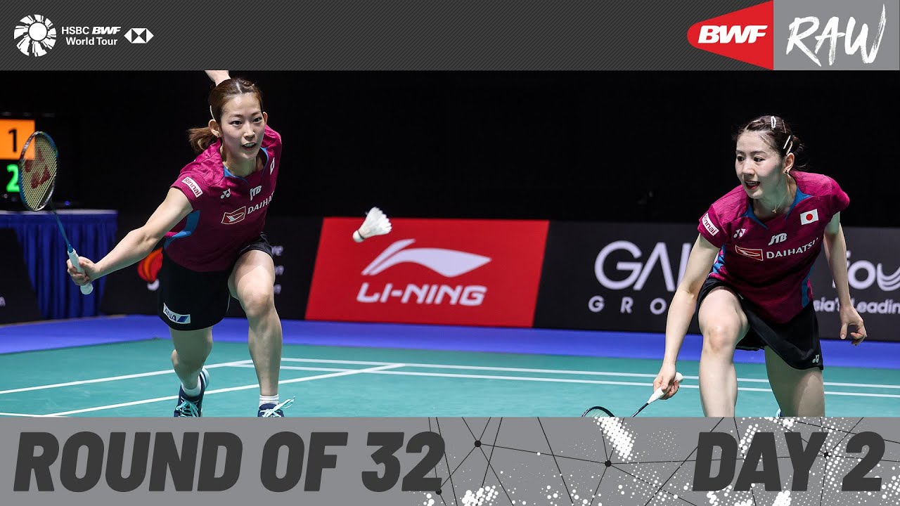 KFF Singapore Badminton Open 2024 Day 2 Court 2 Round of 32 YouTube