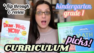 HOMESCHOOL KINDERGARTEN/GRADE 1 CURRICULUM PICKS 2022-23 | Flip Through TGATB & More |ModernMom4Life