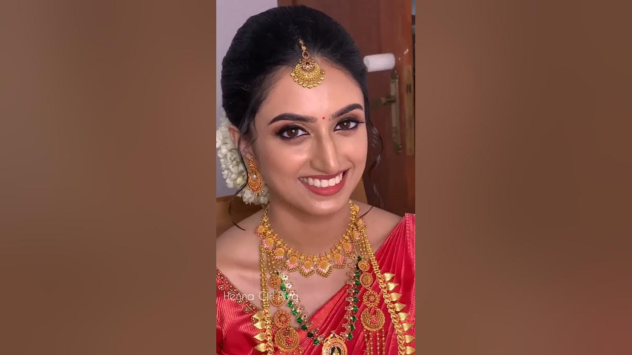 Kerala Bride-Happy Bride -Wedding makeup-Kannur-Kerala Bridal ...