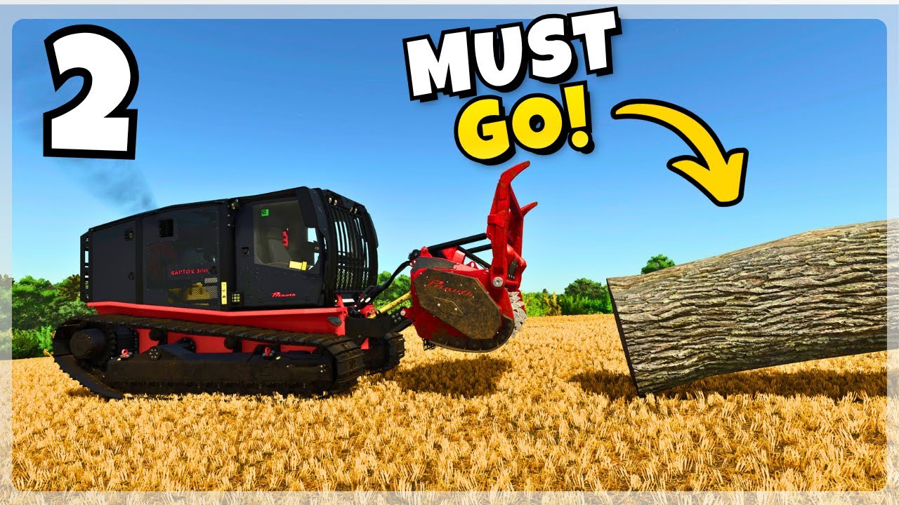I Mulched Hundreds Of Trees To Create The Ultimate Field | Memphis Ep 2 - Farming Simulator 25