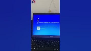 (Windows 10 BSOD) I think howtobasic crashed my computer￼ 😂😂😂😂 #shorts