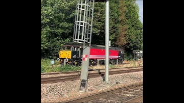 Class 47 moving at Princes Risborough with a 3 tone