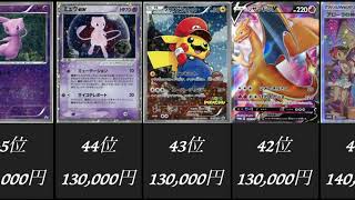 【ポケカ】（総合）ポケモンカード　高額カードランキング2021年10月初最新　【PTCG】 (Comprehensive) Pokemon Card High-priced Card Ranking