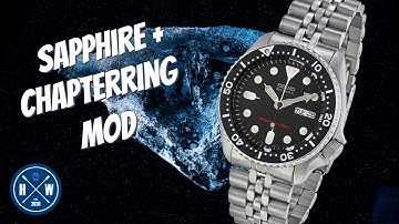Sapphire and Chapter Ring Mods | Seiko SKX MOD Series Part 2