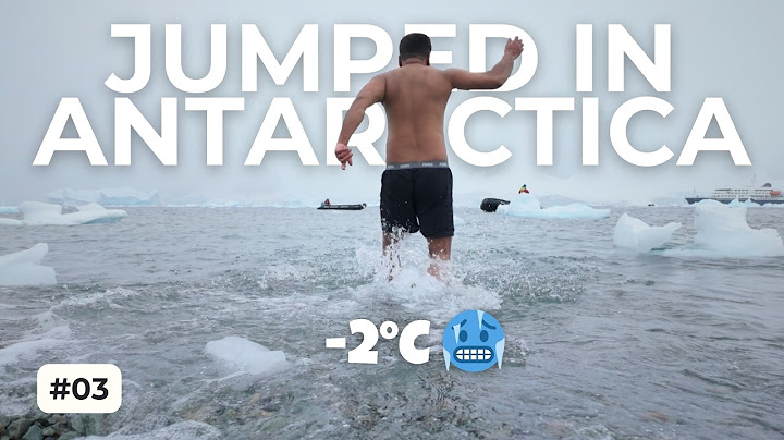 I Jumped Into Freezing Antarctic Waters 🥶 | Ep 3 - ANTARCTICA SNAN