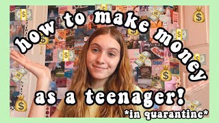 how to make money at home as a teenager! | 10+ legit ways to make money online!