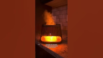 Elevate Your Space with a Soothing Salt Lamp Diffuser #diffuser