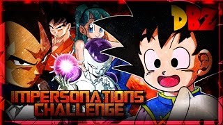 Goten Does The Dbz Impersonations Challenge