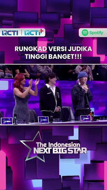 SATU STUDIO MERINDING! Rungkad Versi Judika Tinggi Banget #tinbs2023 #judika #shorts