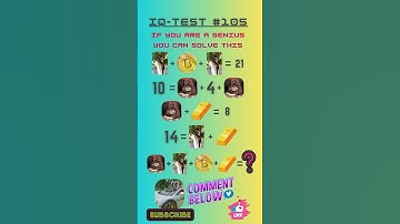 Math Challenge IQ-Test 🧠 - SOLVE This Math PROBLEM and Look Like a Total GENIUS !  #riddles #iqtest
