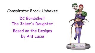 DC Bombshells - The Joker's Daughter Statue Unboxing