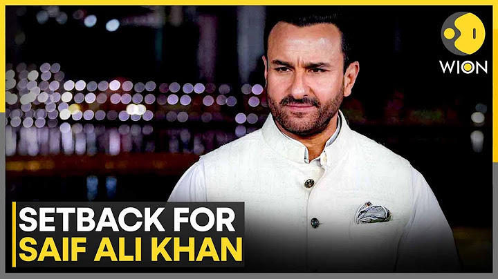 India: Setback For Saif Ali Khan In ₹15000-crore Property Dispute In Bhopal | World News | WION