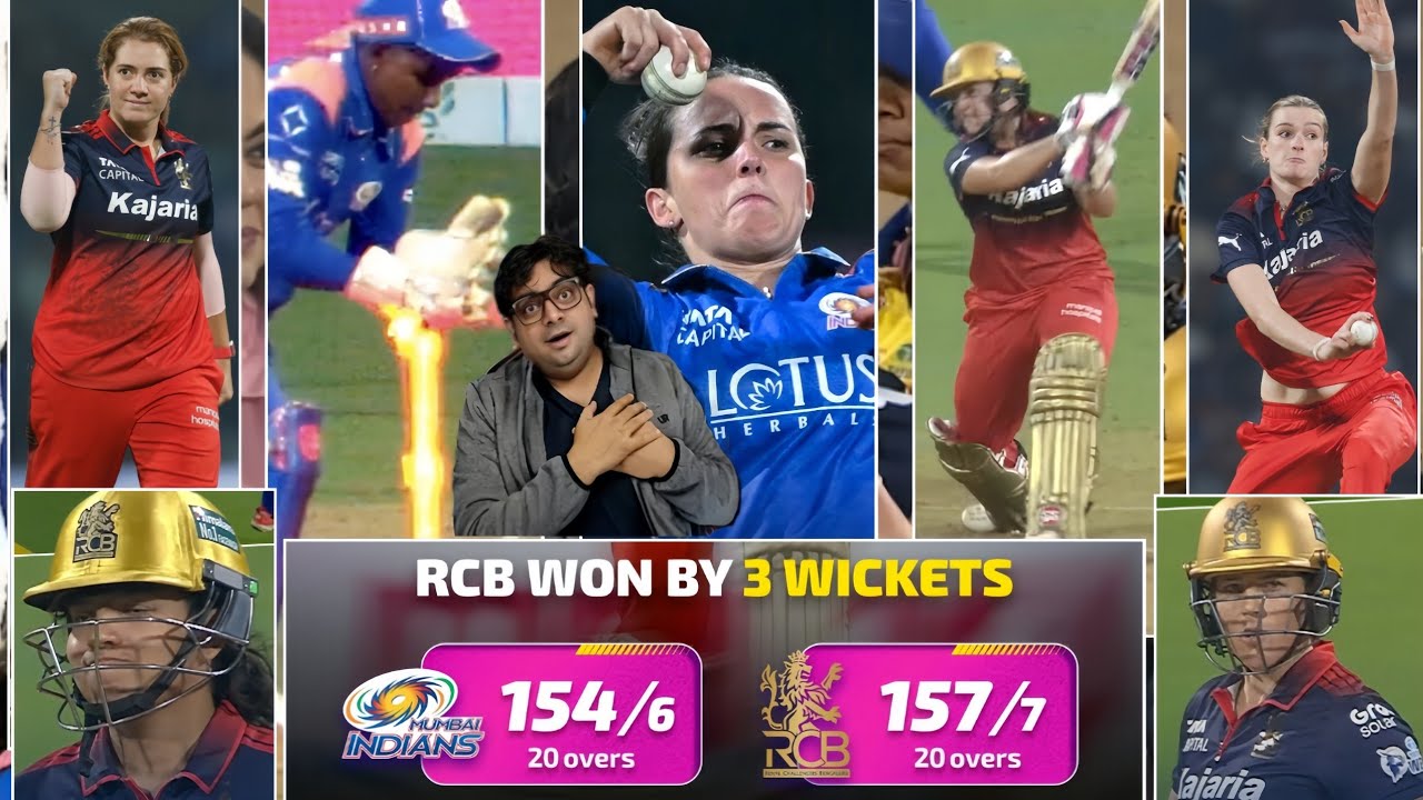 💥 RCB vs MI Recap With ABCricinfo 🤩 | TATA WPL 2026 1st Match |