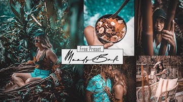 Photoshop Color Grading Tutorial : Moody Color Effect Preset Free