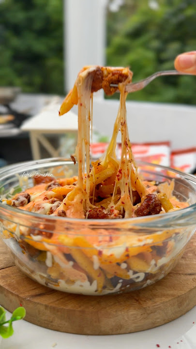 മഴ   loaded fries   MHR = wowww🍃. #shorts #food