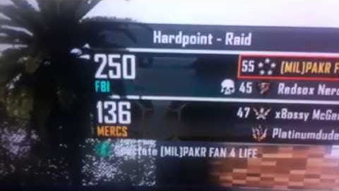 Hardpoint raid dubs dispute map 1