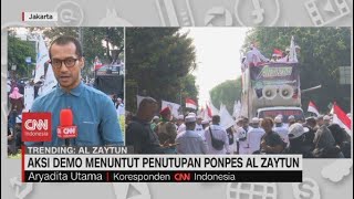 Aksi Demo Menuntut Penutupan Ponpes Al Zaytun