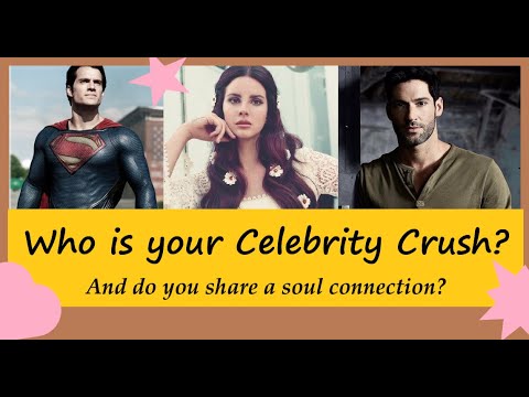 💔PICK A CARD // Who is Your Celebrity Crush? Do You Share a Soul Bond?😎
