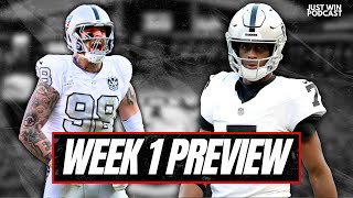 Raiders vs Patriots Week 1 | Can Vegas Kick Off 2025 with a Win