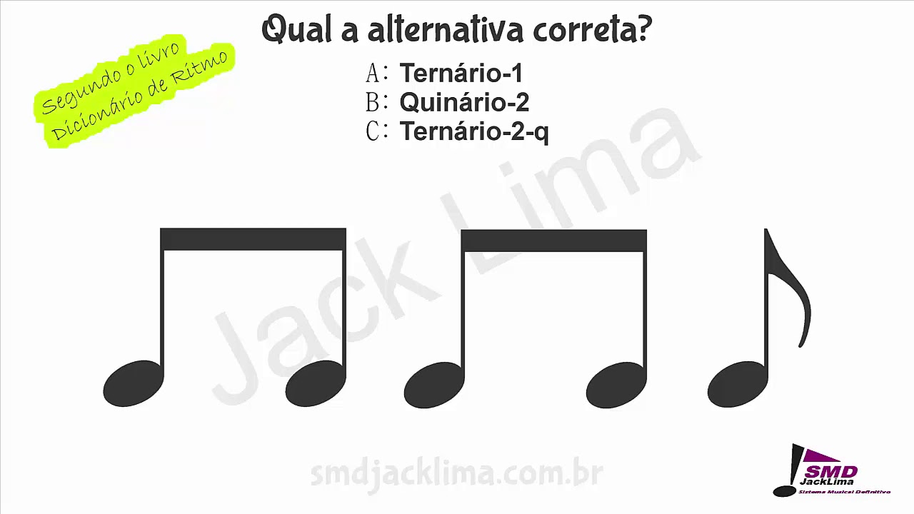 Qual a alternativa correta? | ft. Dicionário de Ritmo ritmo sa musika