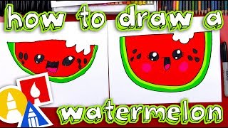 You can purchase our how to draw funny food ebook here
https://www.artforkidshub.com/book/draw-funny-food/ learn a cartoon
watermelon. this lesso...