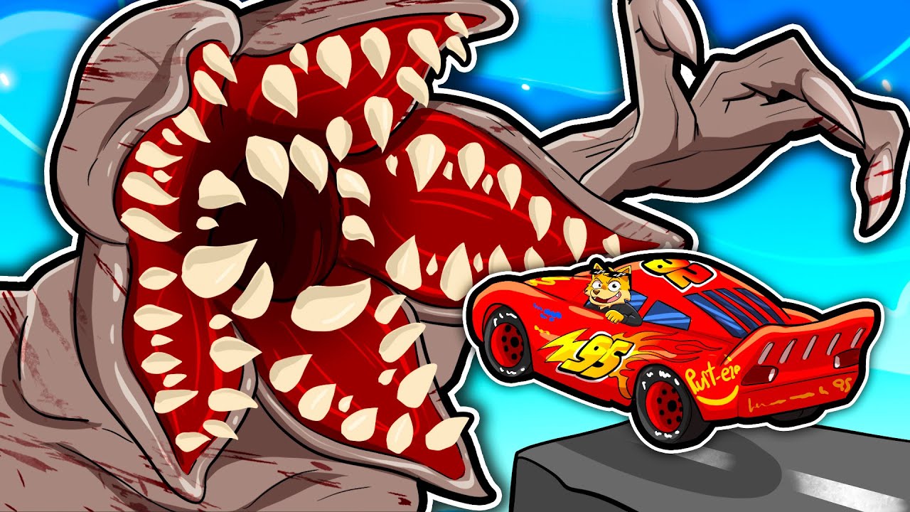 DISTRUGGIAMO STRANGER THINGS CON MACCHINE ASSURDE! HO SCHIANTATO SAETTA MCQUEEN! *MAPPA ESCLUSIVA*