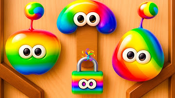 🌈 Blob Merge 3D (Jelly 2048) 💥 vs Hide Ball 🎯 Draw to Smash Gameplay | New Update Epic Levels Ep-058