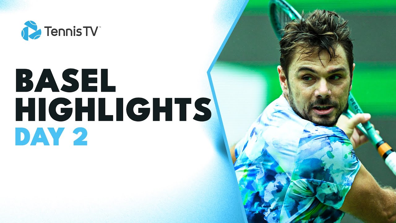 Wawrinka Faces Shevchenko; Rune, Hurkacz & More Feature | Basel 2023 Day 2 Highlights