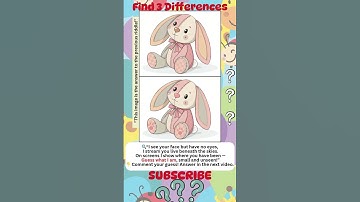 Can You Find the 3 Differences? #221