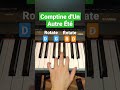 Amelie, Comptine d'Un Autre &Eacute;t&eacute; PIANO TUTORIAL part 1