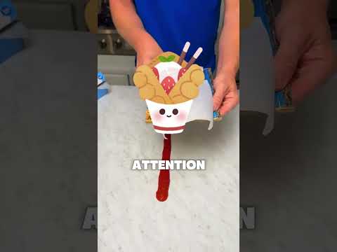 لقد سكب والدي الكاتشب على الأرض عن طريق الخطأ