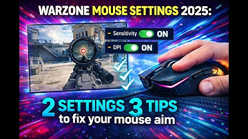 Warzone Mouse Settings 2025