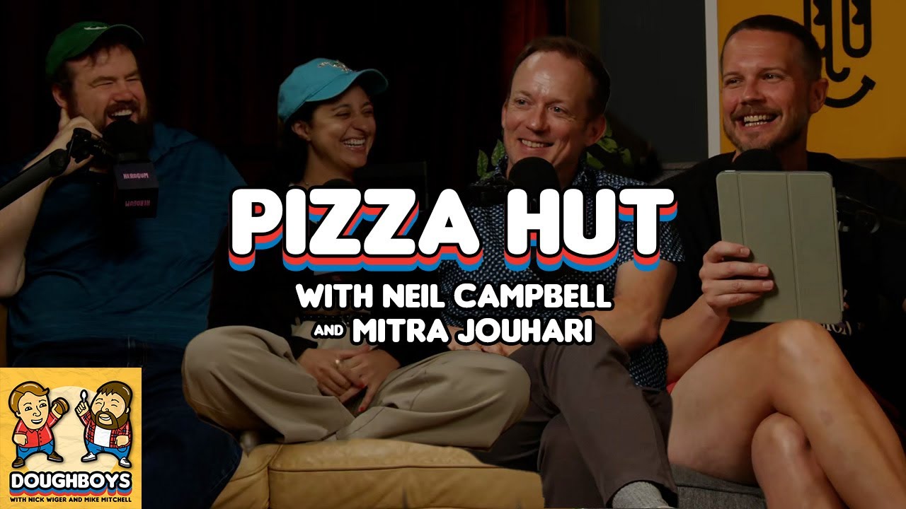 Pizza Hut 4 with Neil Campbell and Mitra Jouhari