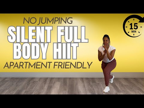 15-Min Full Body HIIT Workout No Jumping | Small Space, Quiet & Apartment-Friendly by Annissia's Fitness