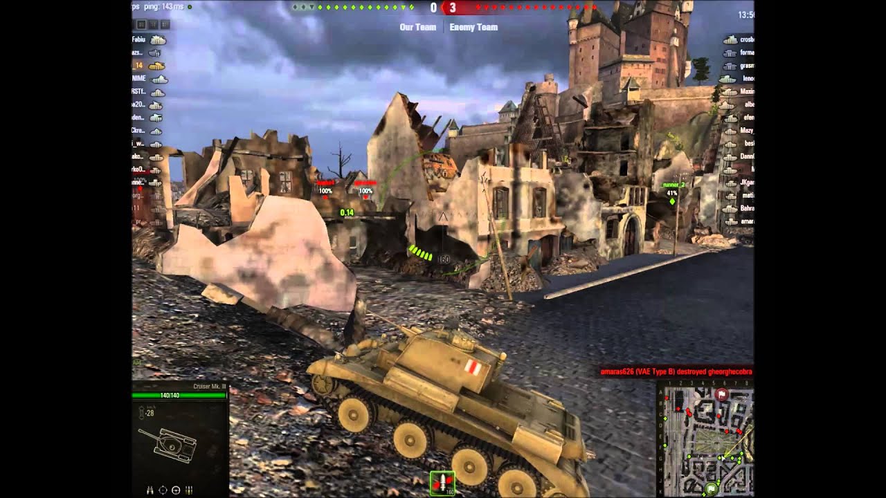World of Tanks:gameplay 2016 HD