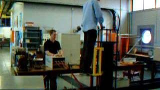 Small scale ropeless elevator