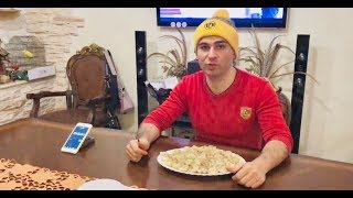 1 кг. пельменей на время! Съешь быстрее и получи 100$ (ENG, ESP SUB) 1 кг. пельменей на время! Съешь быстрее и получи 100$ (ENG, ESP SUB)