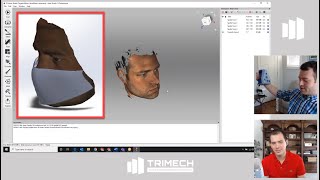Do Masks Work? Part 1 - Let's 3D Scan a face for SOLIDWORKS CAD so we can find out