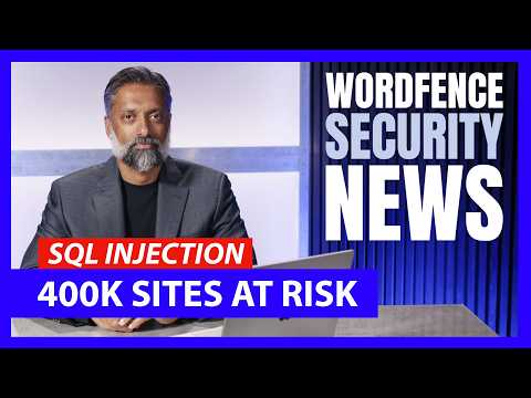 400,000 WordPress Sites at Risk from SQL Injection Vulnerability in Ally WordPress Plugin