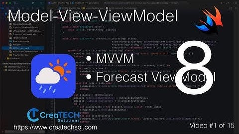SwiftUI Weather App 8: Forecast ViewModel