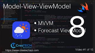 SwiftUI Weather App 8: Forecast ViewModel screenshot 2