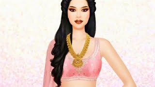 Indian Fashion Dressup Stylist 👚 Best Fashion Games 2024 👒 Natasha Plays screenshot 4