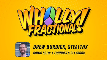 Stop Being Just Another Consultant with Drew Burdick from StealthX