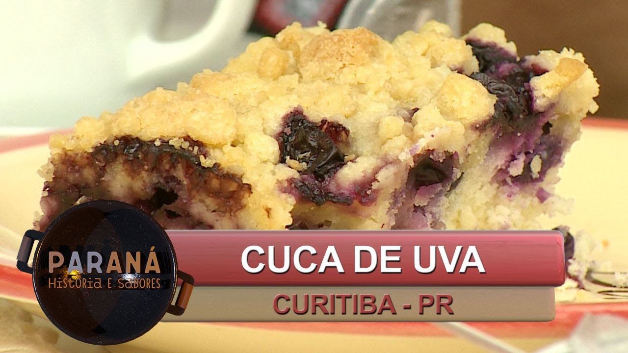 Paraná História e Sabores: CUCA DE UVA - CURITIBA