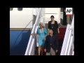 Vice-President Biden arrives for brief visit