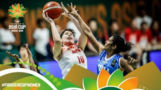 Japan v India - Full Game - FIBA Women's Asia Cup 2019