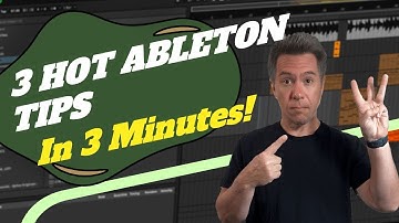 3 HOT Ableton TIPS in 3 Minutes!
