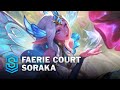 Faerie court soraka skin spotlight  league of legends