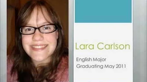 Lara Carlson, USD English major