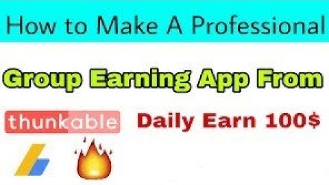 Earning Ka baap | how to make earning app |AIA file thunkable tutorial | Thunkable tutorial #3